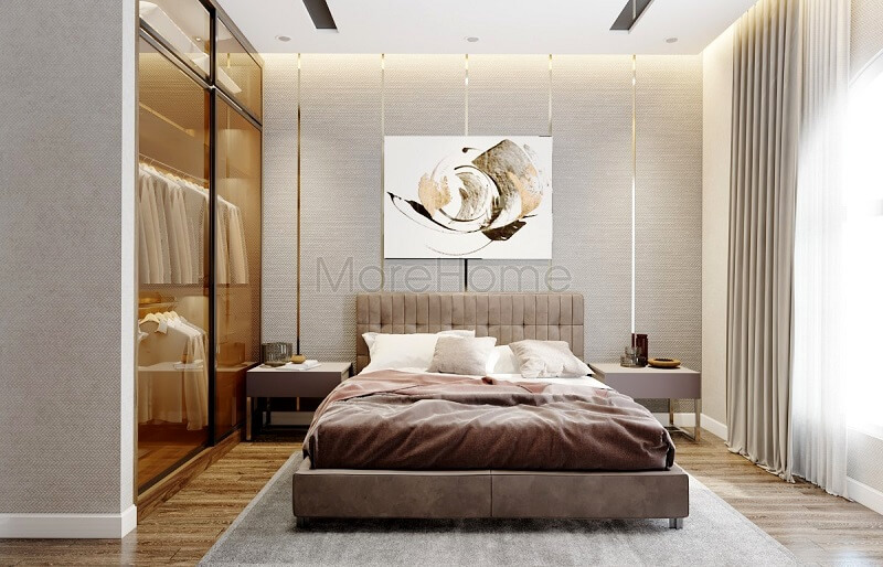 Giường ngủ chung cư hiện đại Giường ngủ chung cư hiện đại